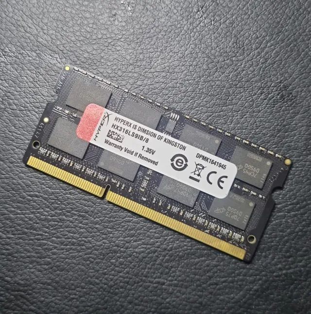 Memória Ram HyperX 8gb DDR3  Notebook - Foto 2