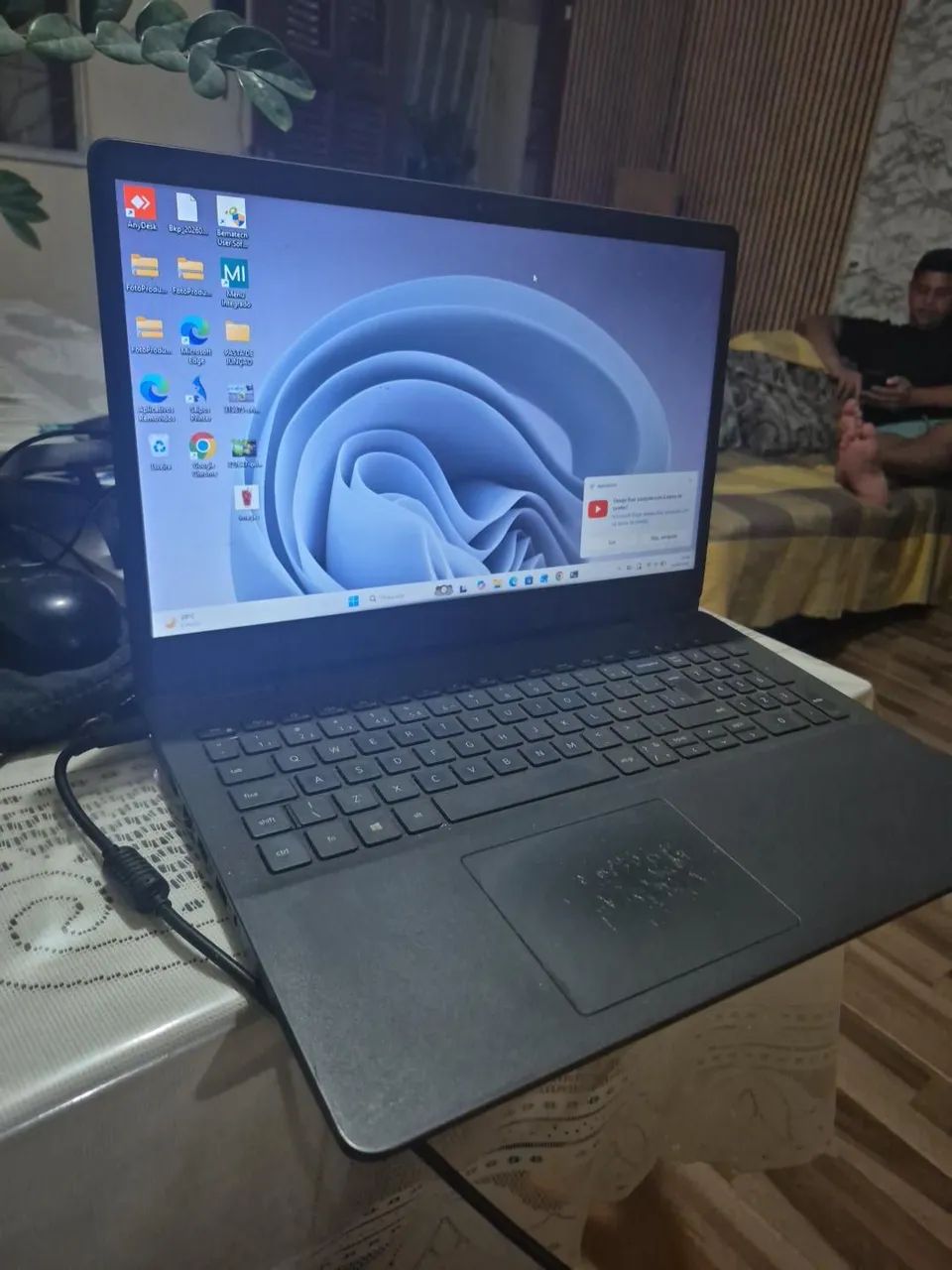 Notebook Dell 15,6? com SSD - Windows 11 - R$ 1.100 - Foto 4