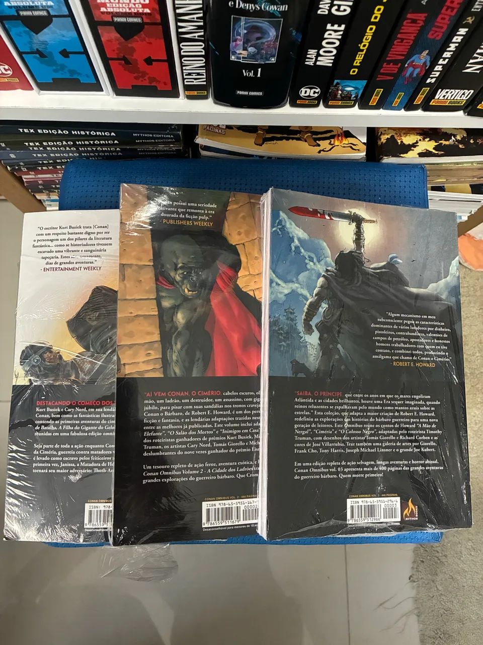 Conan Omnibus Mythos Vol 1, 2 e 3 - Foto 2
