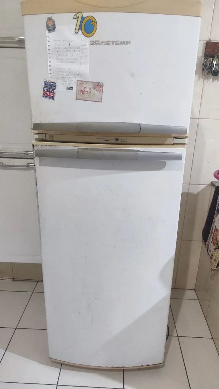 Geladeira Brastemp com problema a 