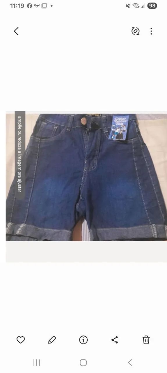 Bermuda jeans