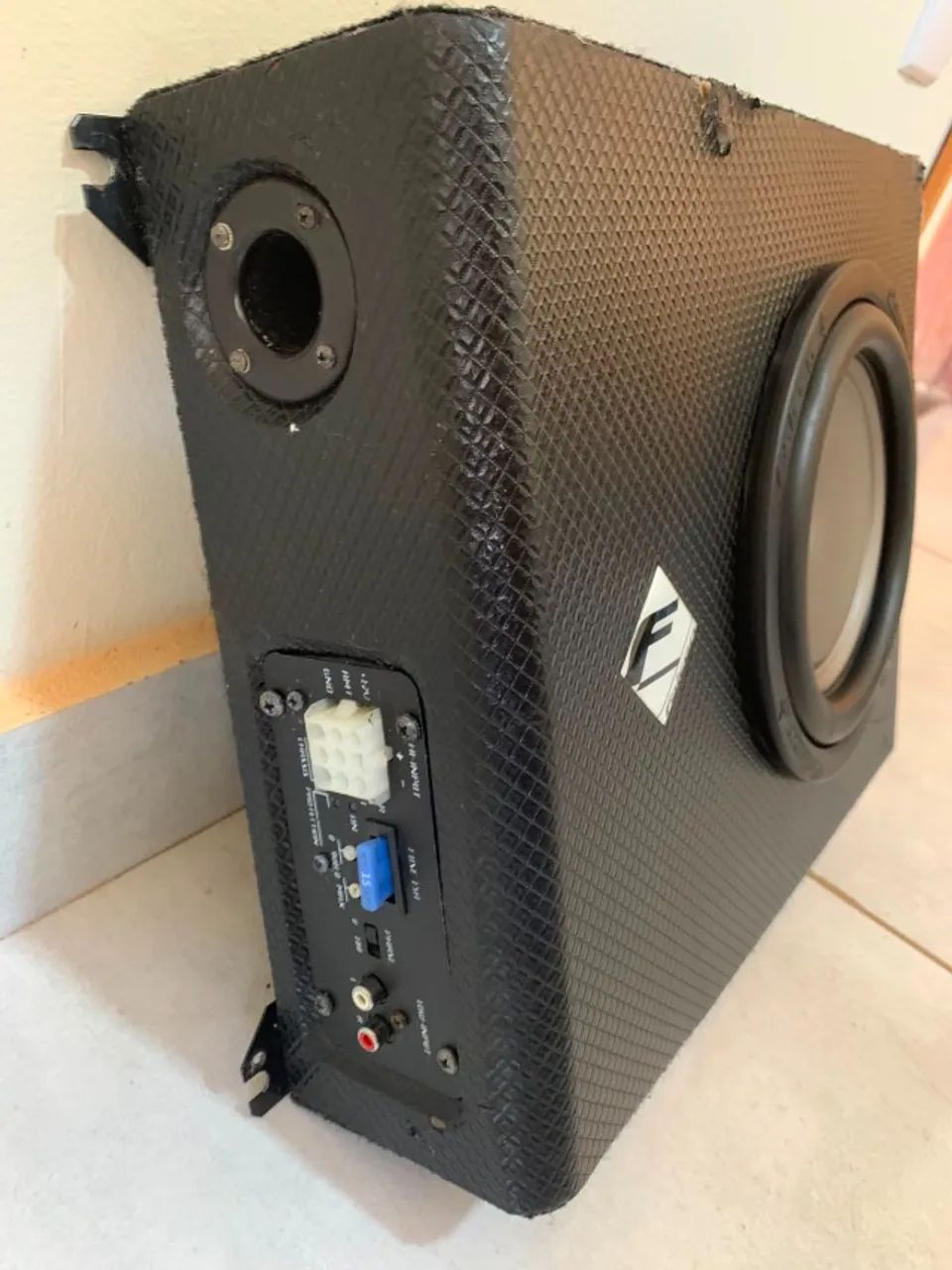 Caixa Amplificada Subwoofer 8 Polegadas Falcon Slim - Foto 2