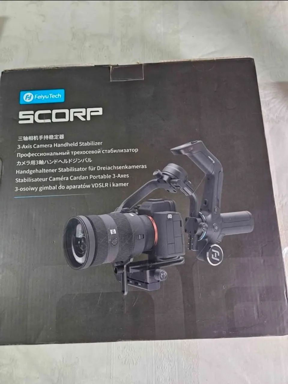 Gimbal Estabilizador Feiyutech Scorp-c - Foto 2