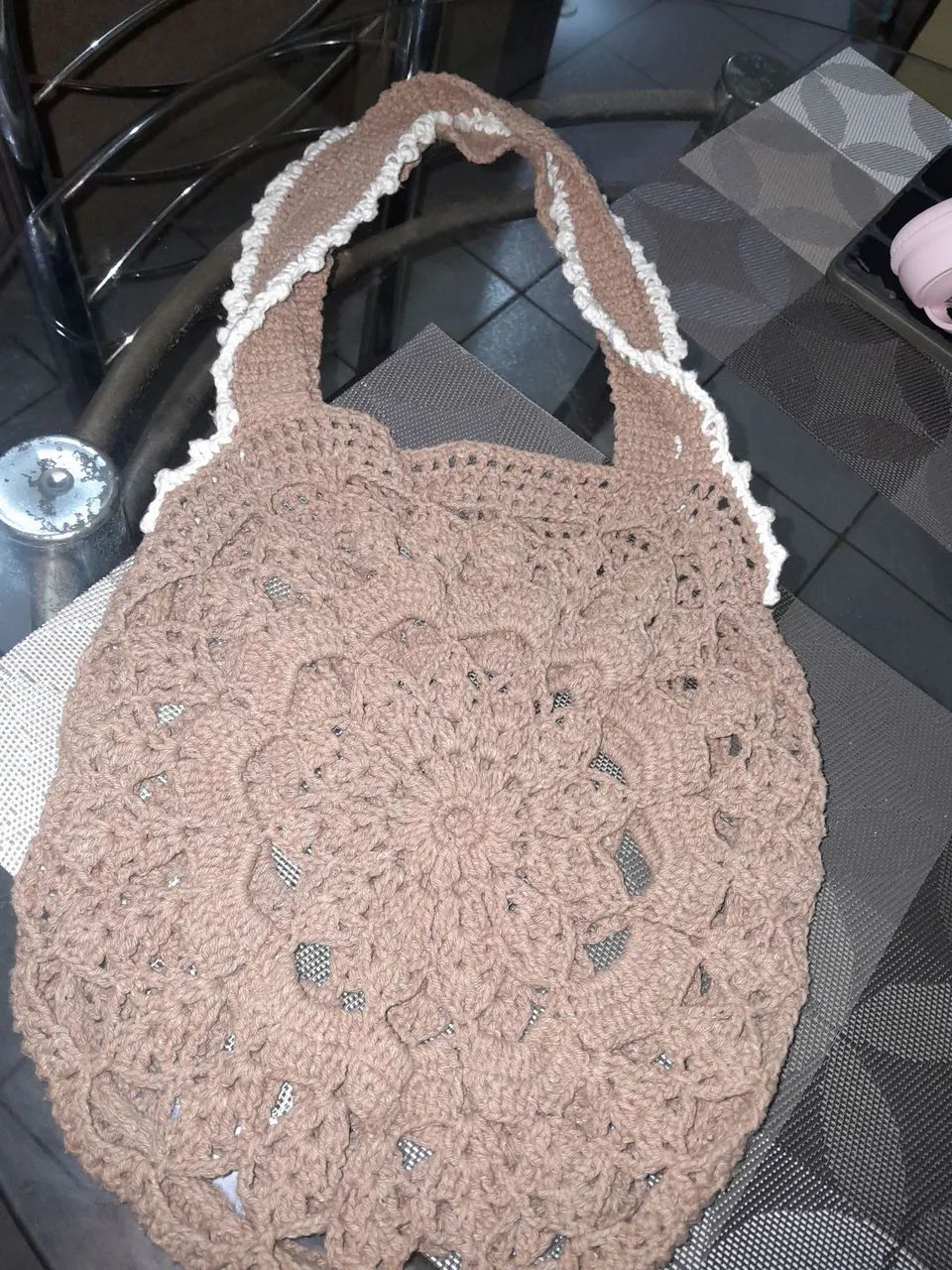 Bolsa de Crochê