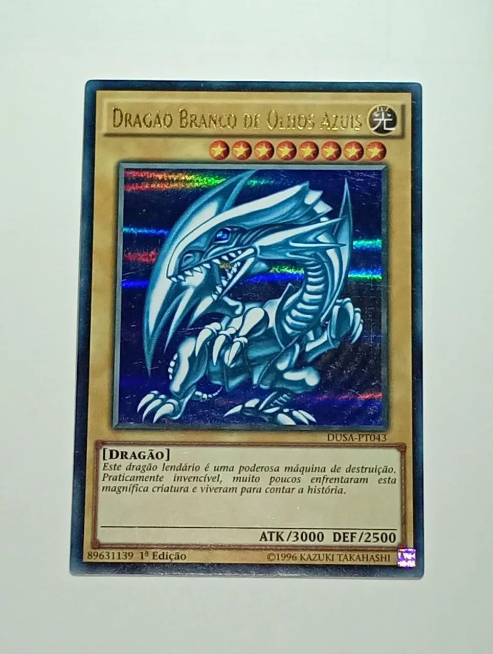 YUGIOH BLUE-EYES DUSA NM ITEM RARO - Foto 4