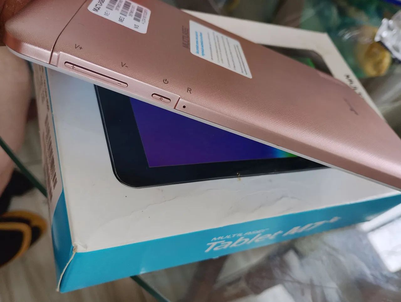 Tablet Multilaser M7 3G Golden Rose - Foto 4