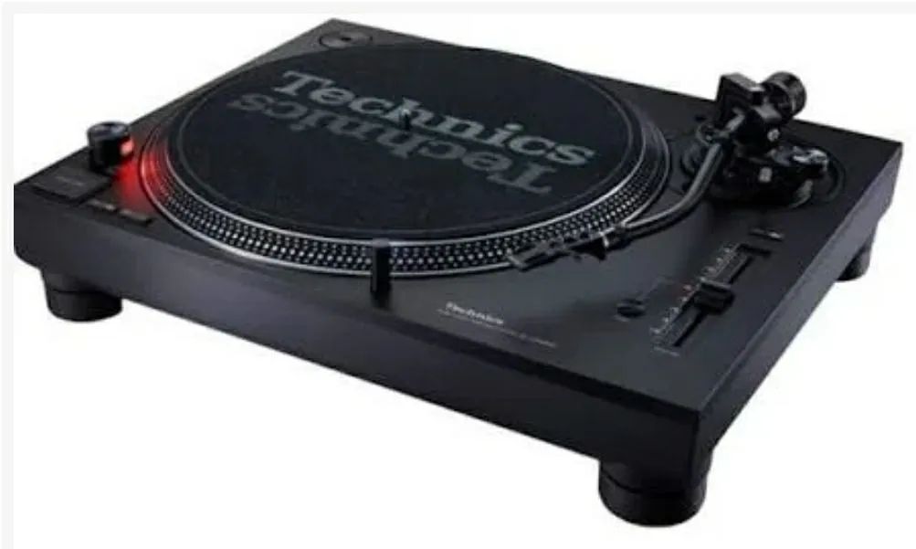 TOCA DISCO PROFISSIONAL PARA DJ TÉCHNICS SL 1200 MK7 BLACK - Foto 3
