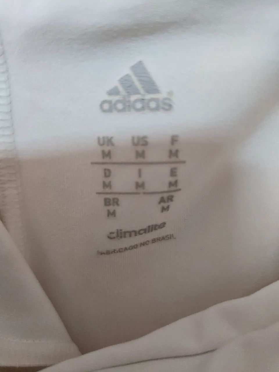 Short Saia Adidas Climalite branco M - Foto 4