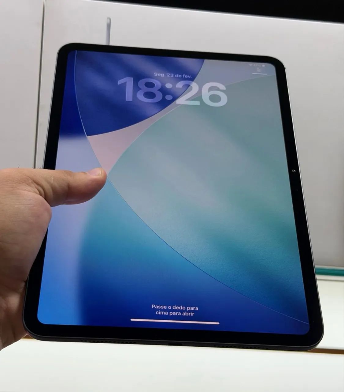 Ipad pro m4 11 polegadas 256gb LOJA FÍSICA saúde da bateria 98% ( 11" wifi space black ) - Foto 4