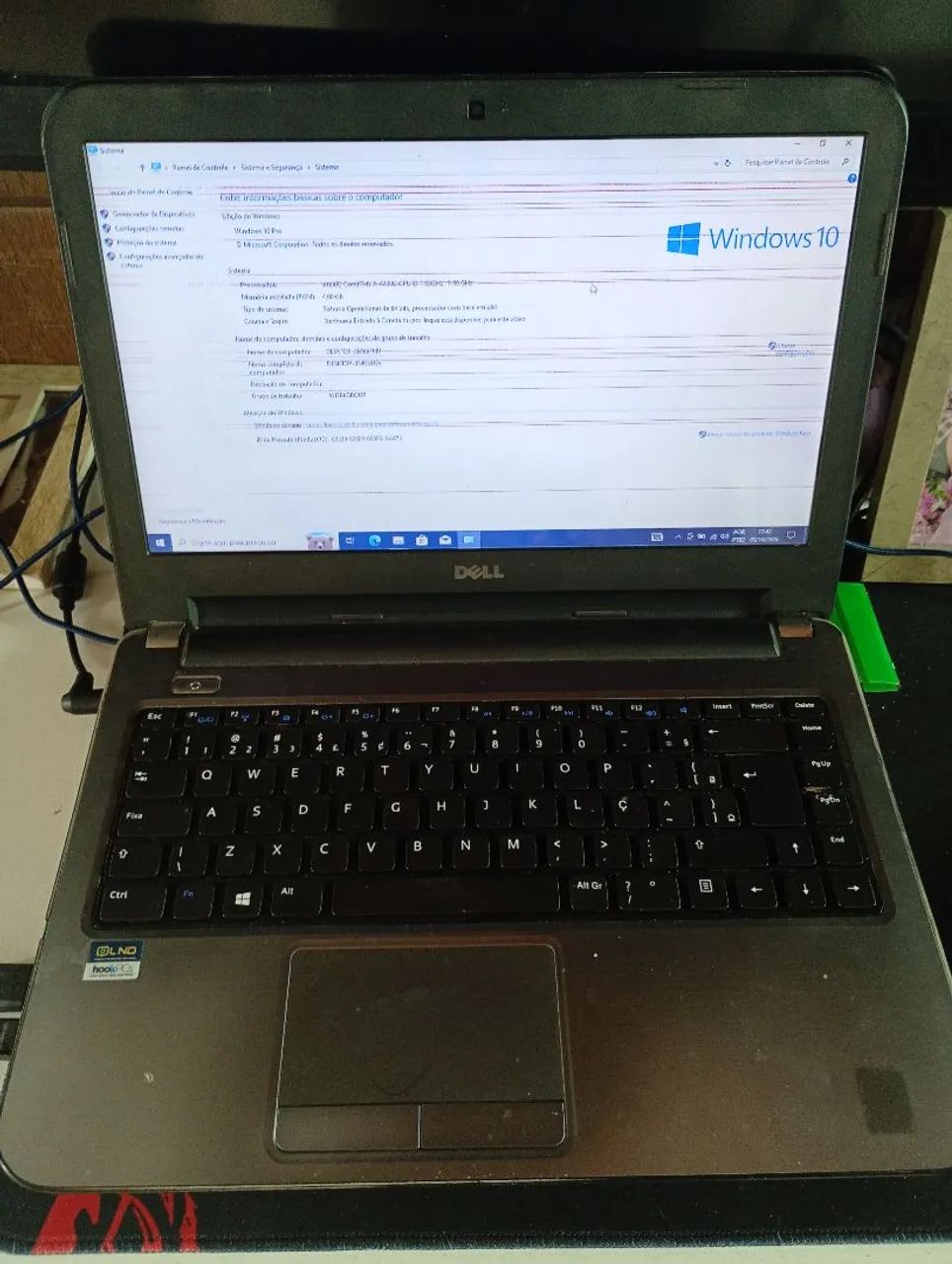 Notebook i5 4gb Dell SSD 120