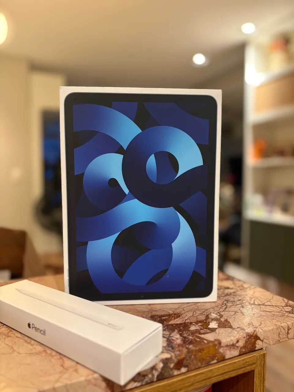 iPad Air 5º 256g Blue + Apple Pencil 2ª Geração - Tablets e E