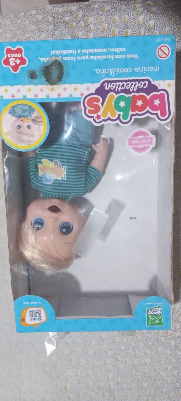 Boneco menino comidinha - Foto 2