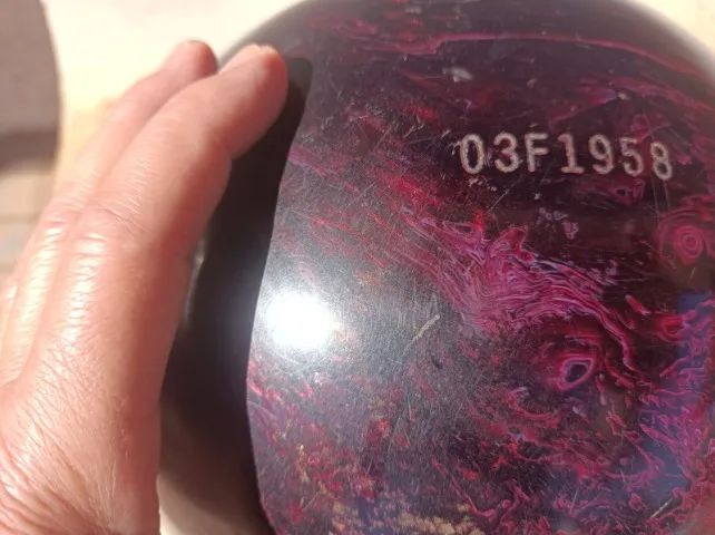 Antiga Bola Boliche Americana Ebonite Matrix - Foto 4