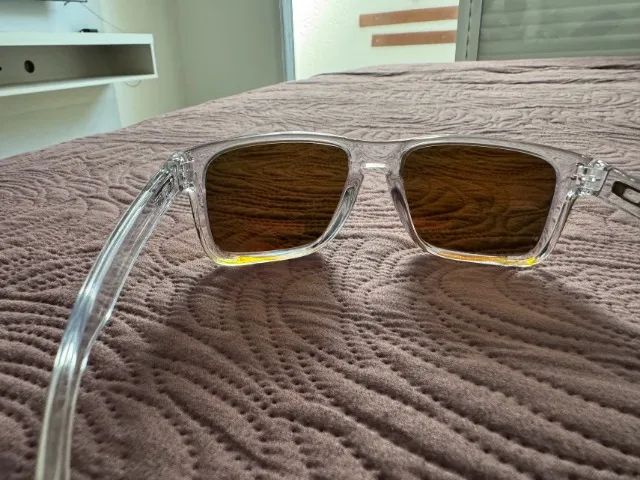 Oculos Oakley Hoolbrok XL Transparente - Foto 3