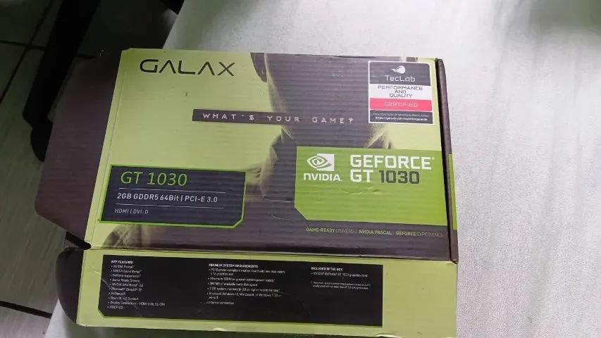 Placa de vídeo Nvidia Geforce 1030 Galax - Foto 2