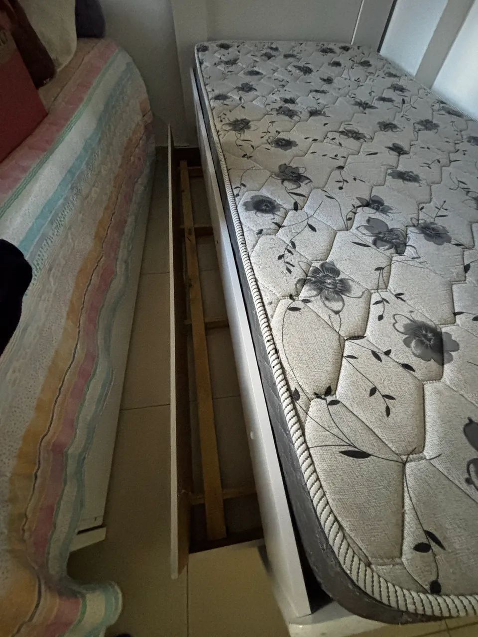 Bicama de solteiro com colchão  - Foto 3