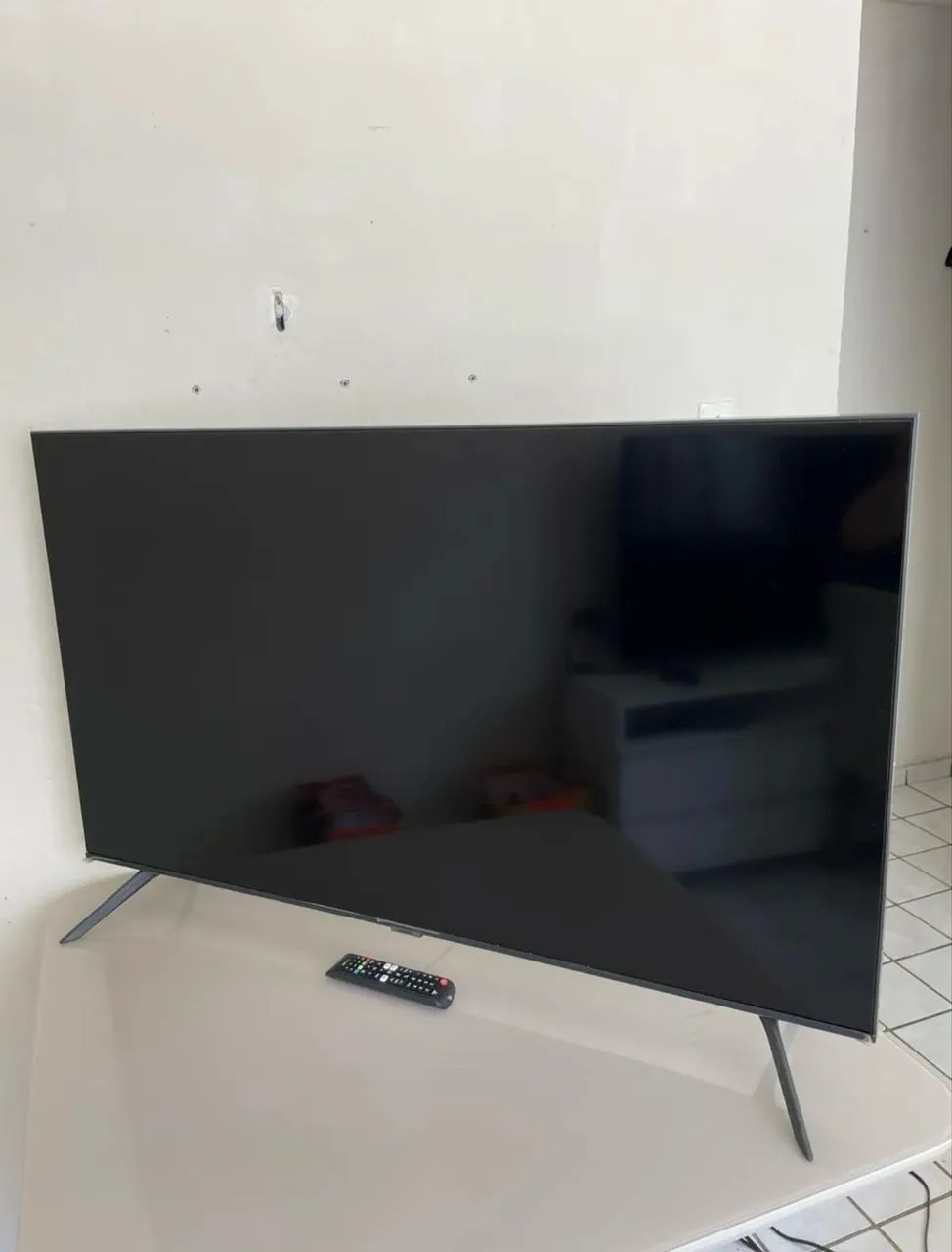 Tv Smart 50 Polegadas Samsung 4k Borda Infinita Bluetooth - Foto 4