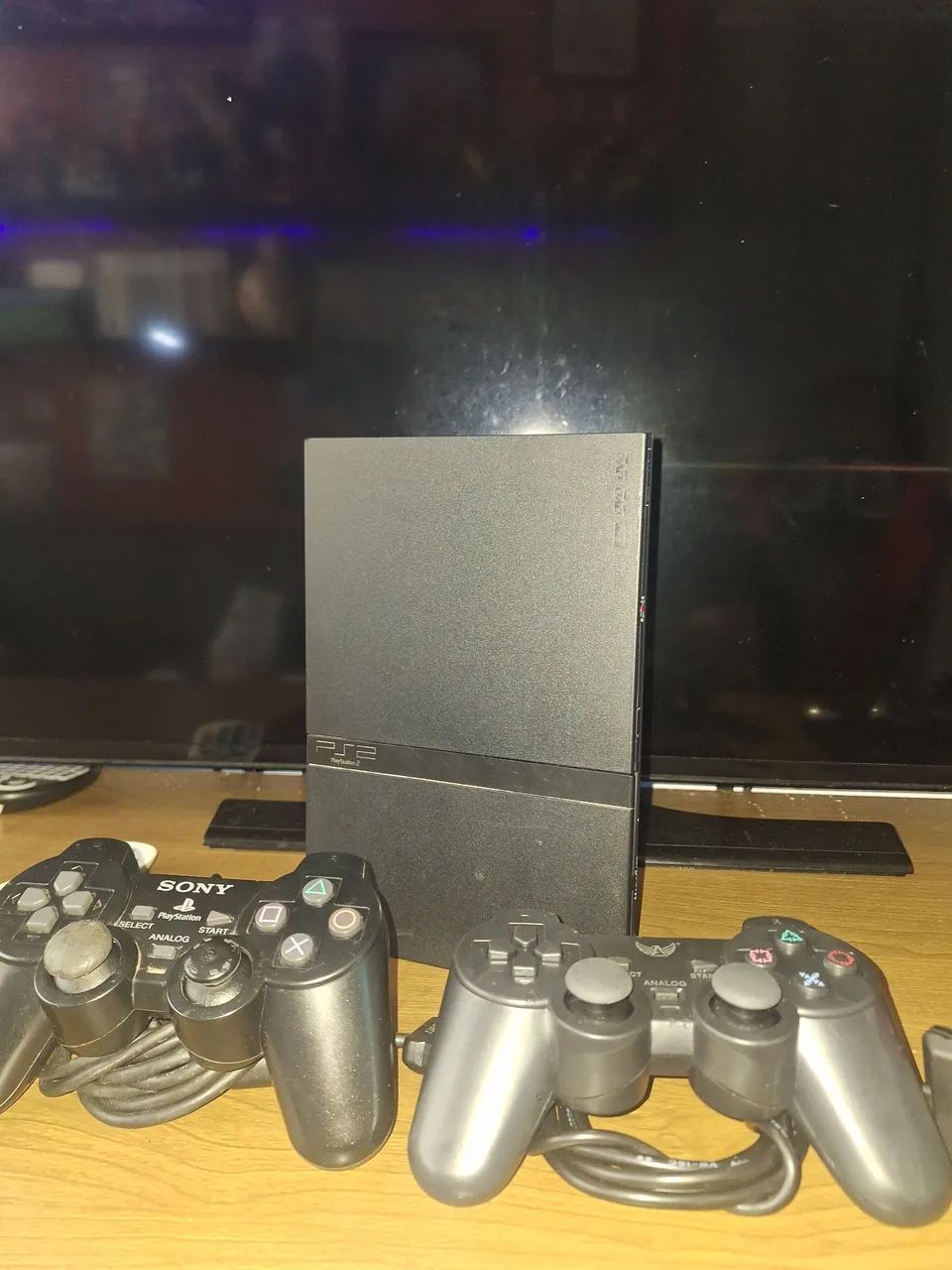 Ps2 slim com leitor funcionando barato - Foto 3