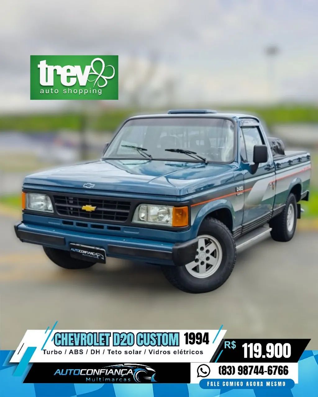 Chevrolet D-20 S / Luxe 3.9/4.0 Diesel 1994