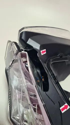 Farol Ninja 400/650 /zx-4r /zx-6r/versys 1000 Quebrado 63813 Ambos