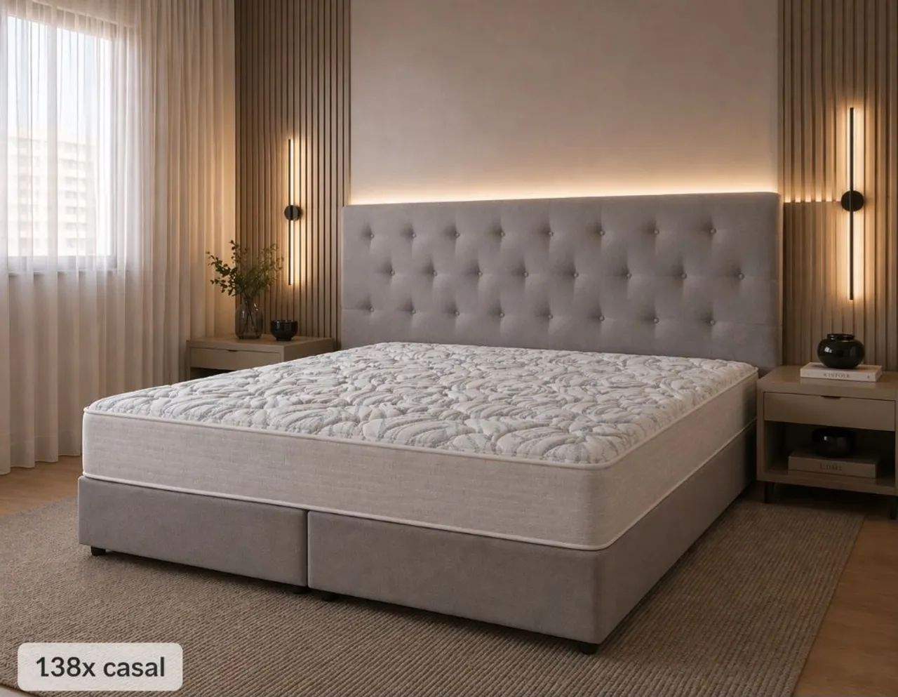 Conjunto Box Queen Size - Camas e Colchões - Serraria, São José