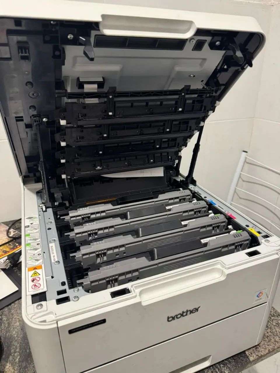 Impressora colorida laser Brother HL 3210 - Foto 4
