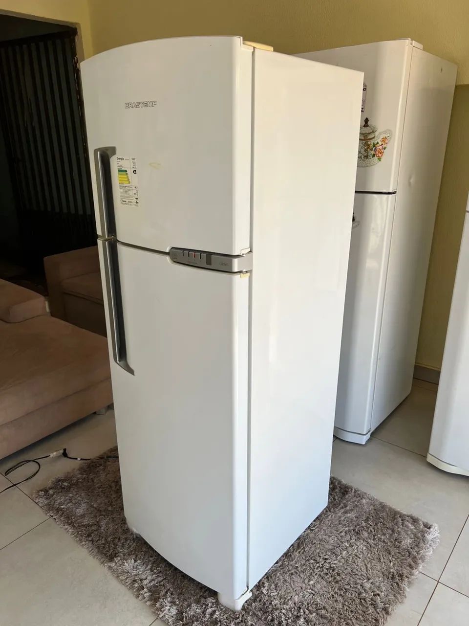 Geladeira Brastemp Clean 352lts Duplex Frost Free Funcionando Perfeitamente- Entrego - Foto 6