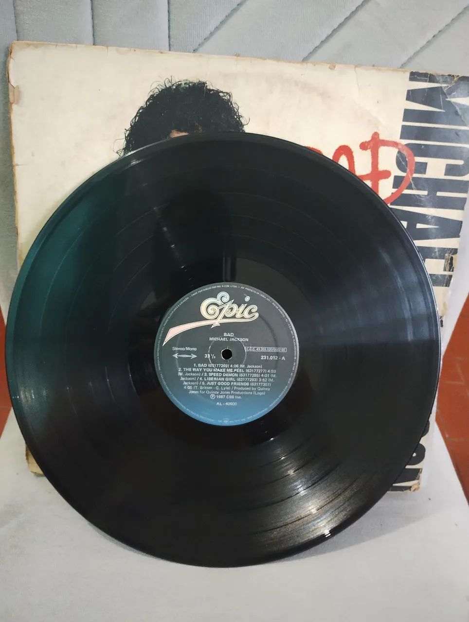 LP Michael Jackson Bad - Foto 3