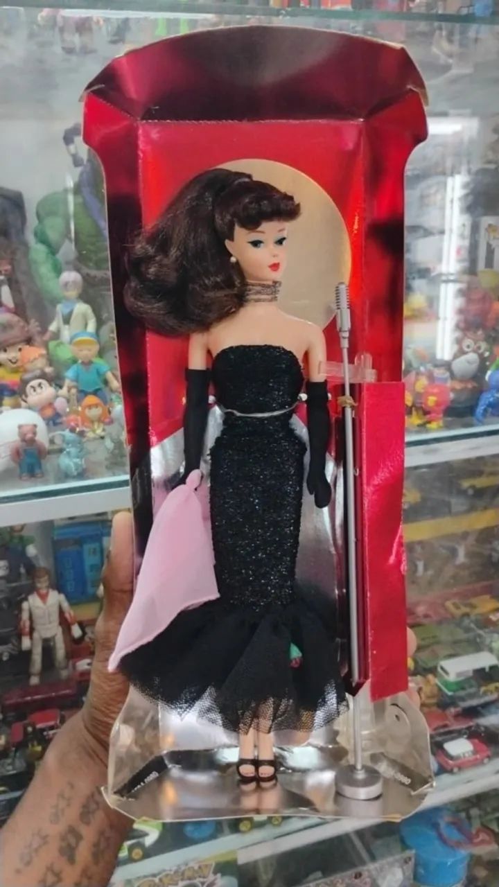 Boneca Barbie Collector Solo In The Spotlight Repro 1994 - Foto 3