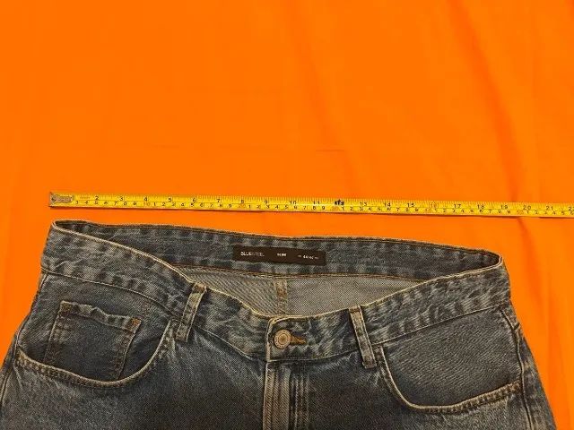 bermuda jeans bluesteel slim 44 - Foto 2