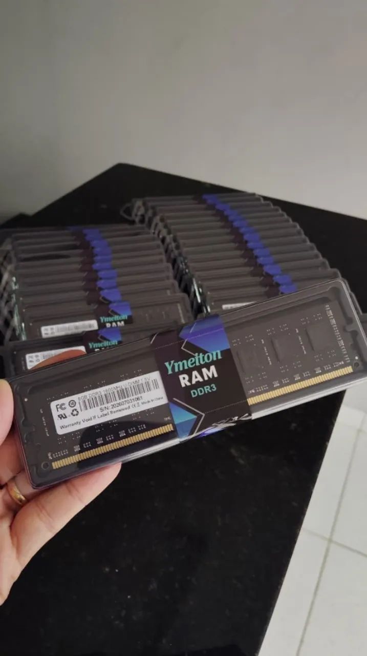 MÉMORIA 8GB DDR3 1600Mhz 