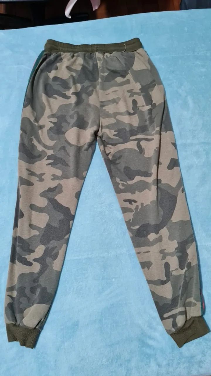 Calça de Moletom mamo camuflada g - Foto 2