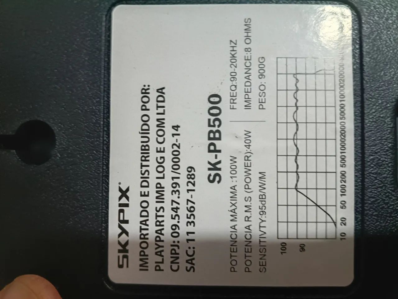 2x Caixa De Som Acustica Pb500 100w máximo 4 Polegadas Para Bar Loja produto novo! - Foto 4