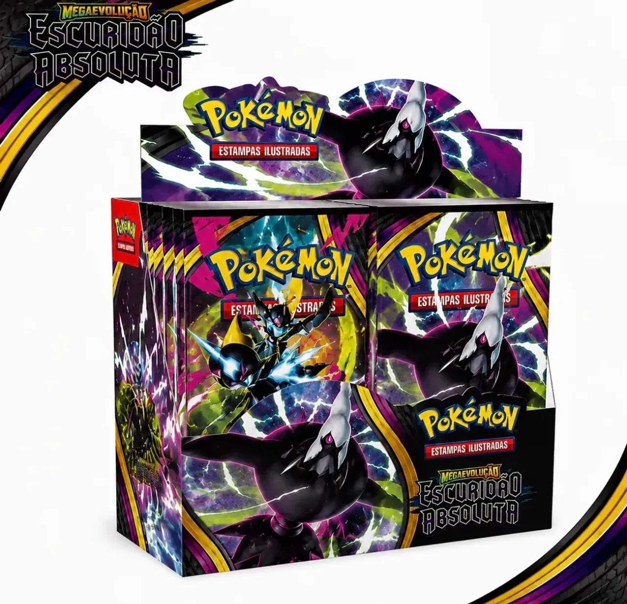 Box Display Pokémon ME05 Escuridão Absoluta - Foto 2