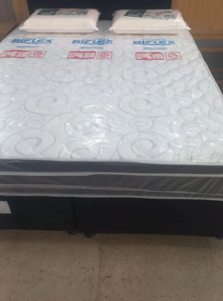  CAMA QUEEN NOVA À VENDA | NUNCA USADA<br>