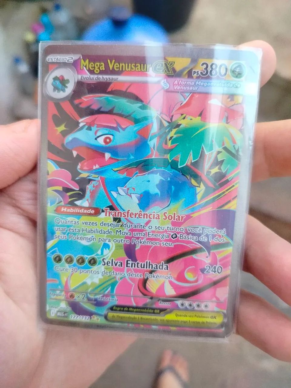 Mega Venosaauro EX Full art rara  - Foto 2