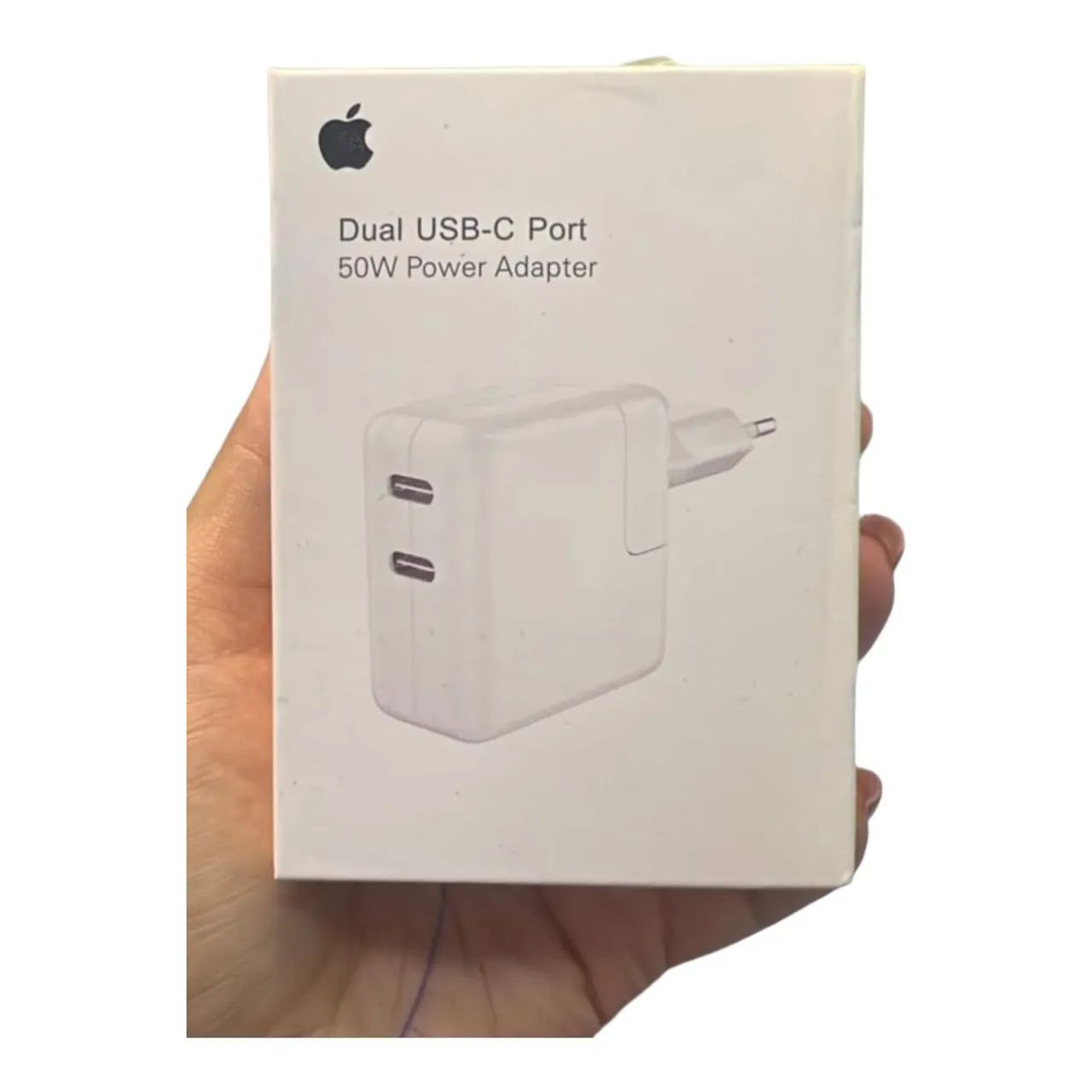 CARREGADOR FONTE 50W DUPLO IPHONE APPLE