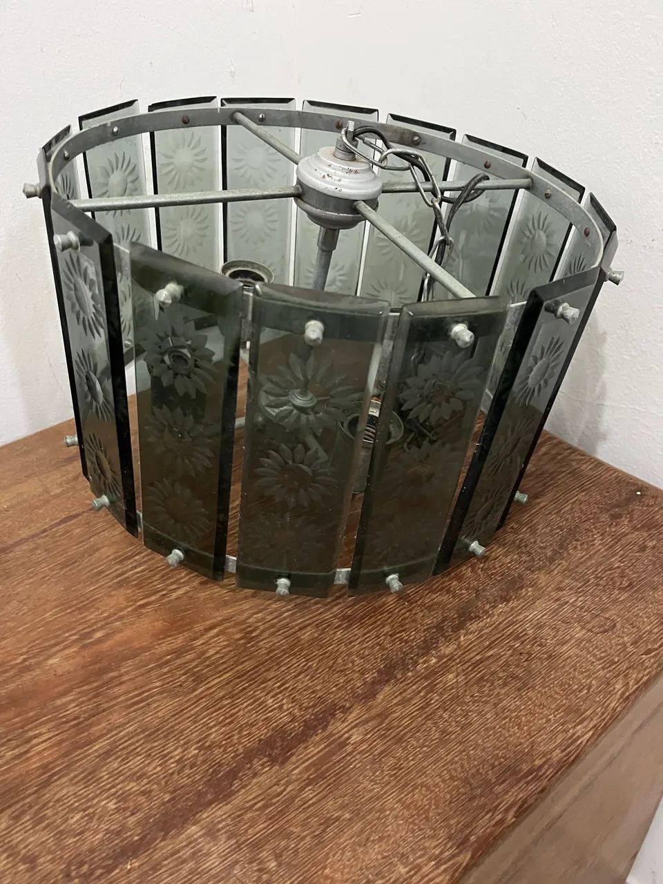 Lustre em cristal