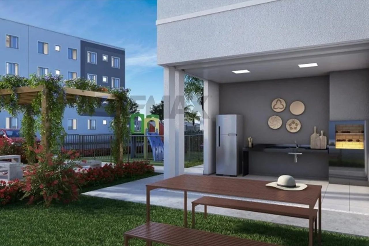 ÁGIO APARTAMENTO 2 QUARTOS ÁREA DE LAZER COMPLETA COXIPÓ - Foto 4
