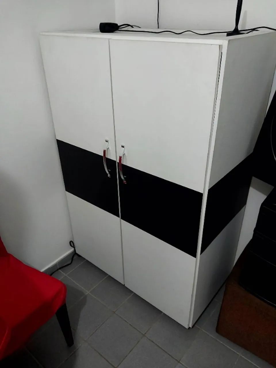 Mesa c 4 cadeiras+Hack+Armário Sapateira - Foto 2