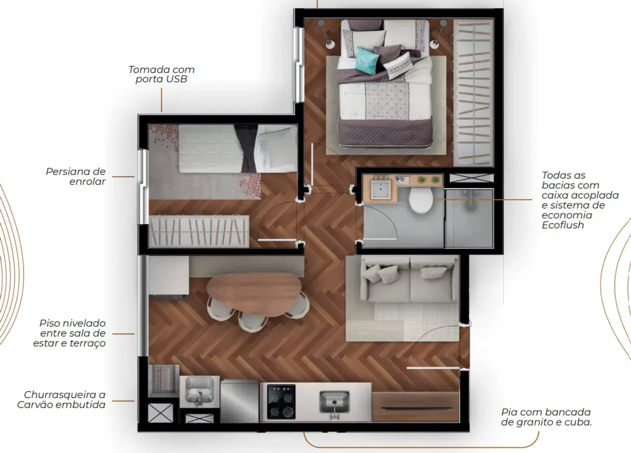 PLANTA 33m²