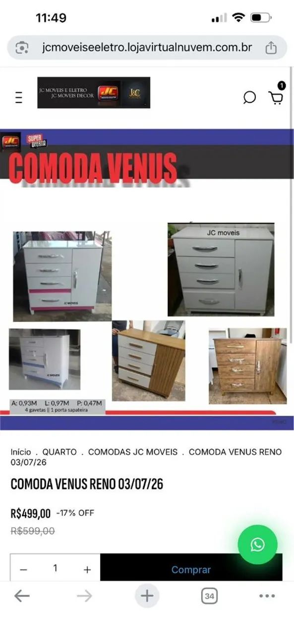 COMODA VENUS 