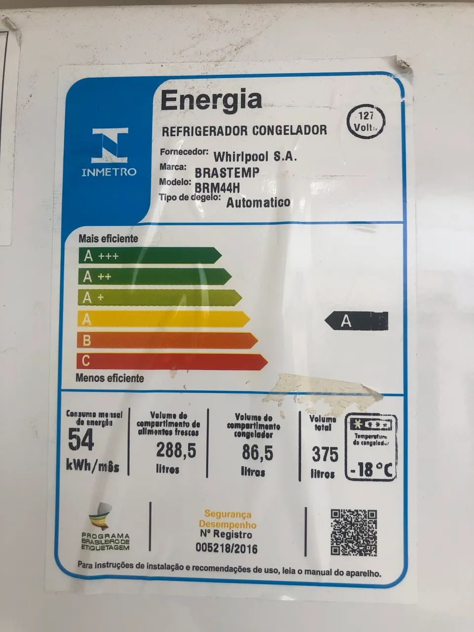 Geladeira Brastemp 375L - Foto 3