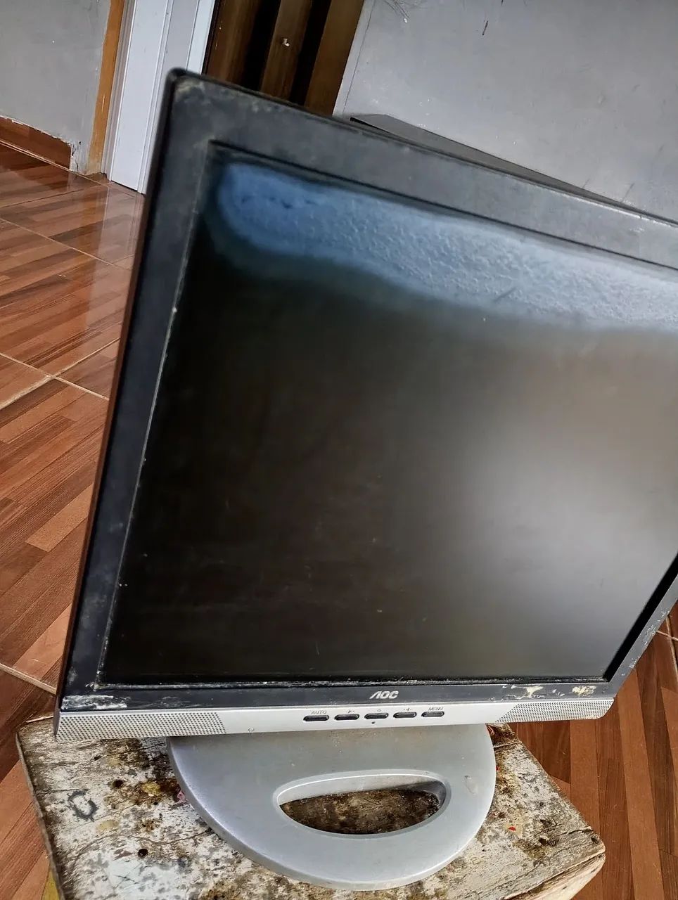 Monitor AOC 17 polegadas funcionando!! - Foto 3