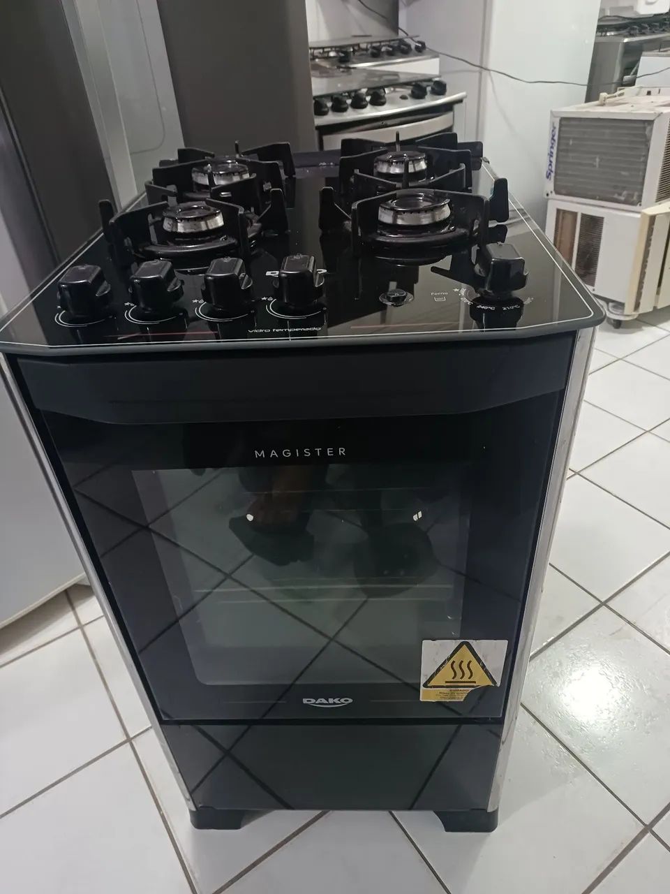 Fogão automático total semi novo  - Foto 5