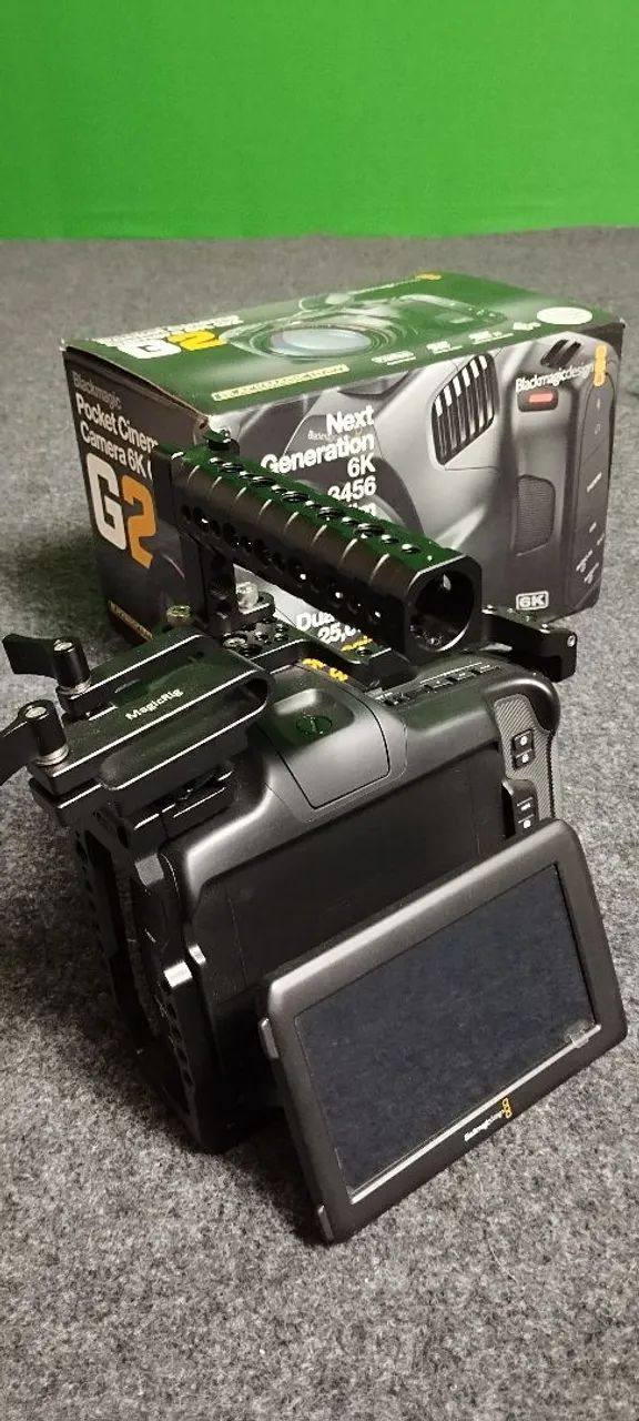 Câmera Blackmagic 6k g2 Semi-Nova - Foto 4