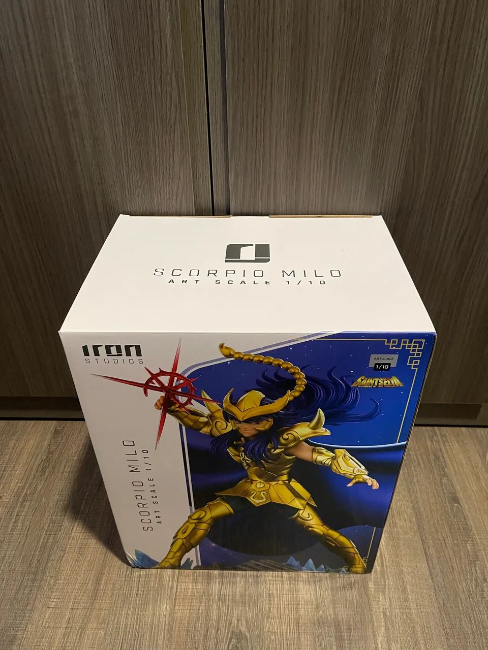 Milo escorpião iron studios 1/10 saint seiya - Foto 2