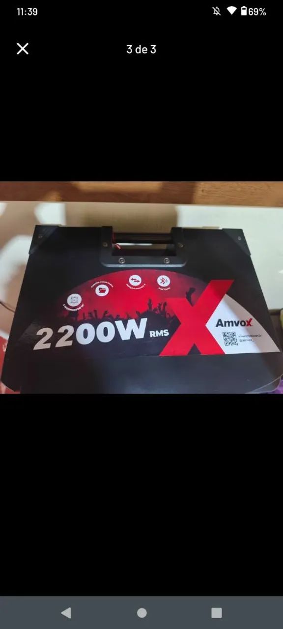 Caixa de som amvox  - Foto 3