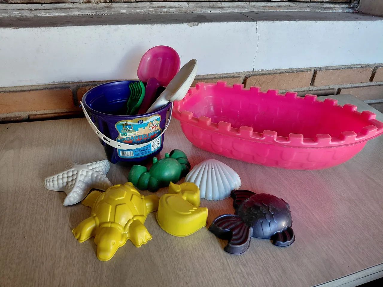 Kit baldinhos de praia  - Foto 2