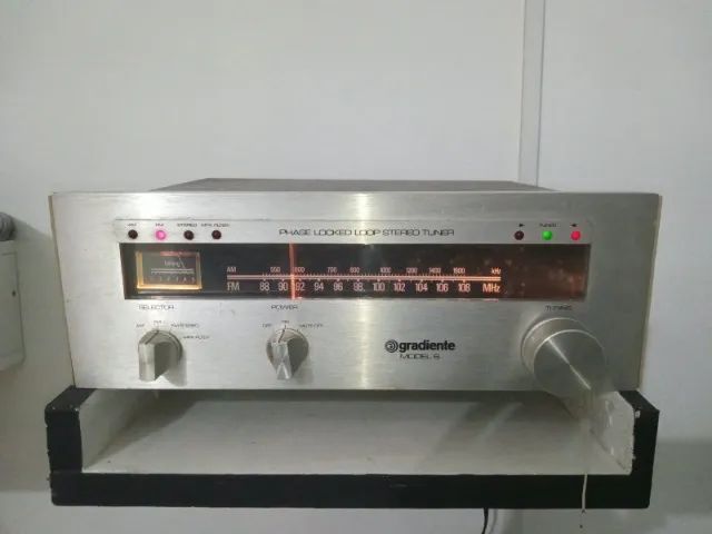 SINTONIZADOR DE RÁDIO AM/FM GRADIENTE MODEL 8 - Foto 4